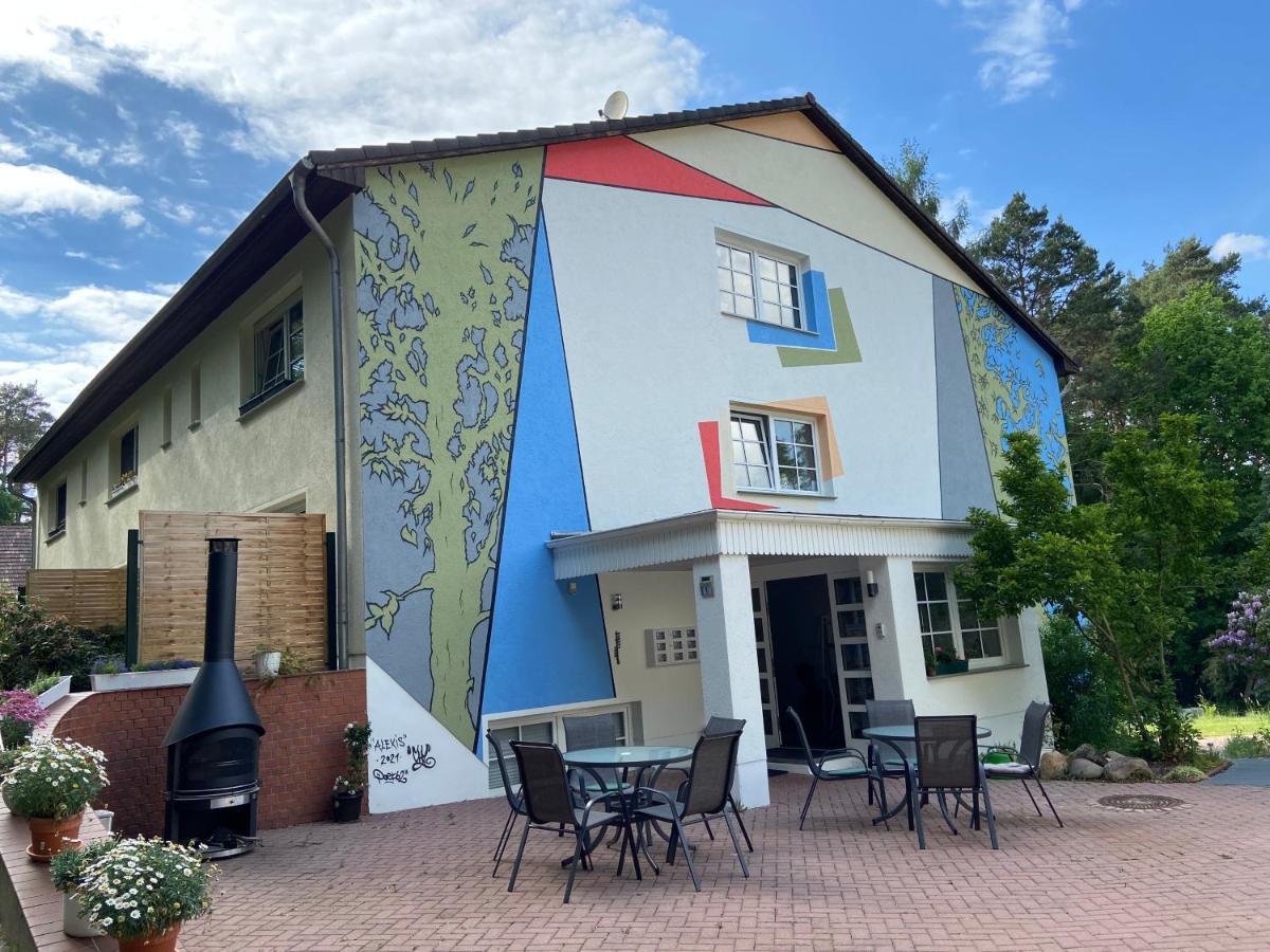 Waldwerk Wurlgrund Lychen Aparthotel Exteriör bild