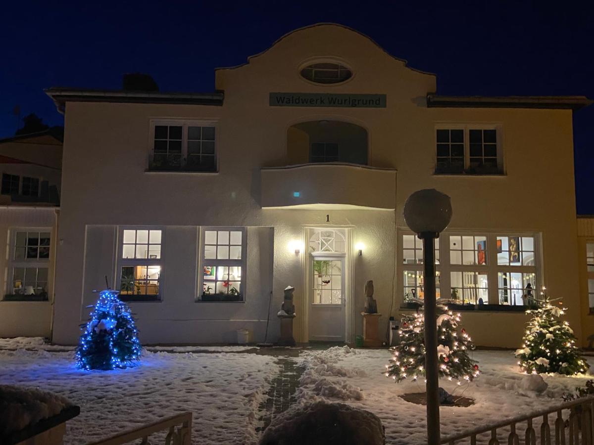 Waldwerk Wurlgrund Lychen Aparthotel Exteriör bild